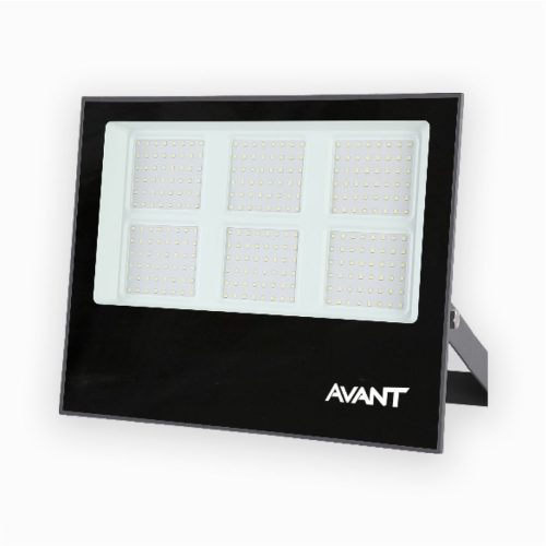Refletor de LED Slim 300W 6500K Branco Frio Bivolt IP65 à Prova d'Água Preto Avant - Imagem 4