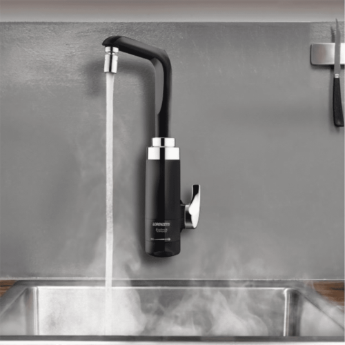 Torneira Essence Eletrônica de Mesa 5500Wx220V Preto Cromado Lorenzetti - Imagem 5