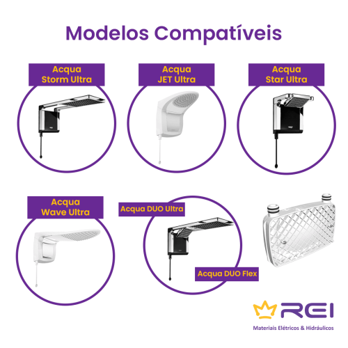 RESISTÊNCIA ACQUA ULTRA 6800W 220V 3065A LORENZETTI - Imagem 5