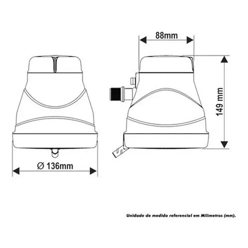 Super Ducha Kibanho 3 Temperaturas 5400W 220V Fame - Imagem 3