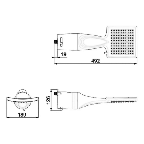 Chuveiro Ducha Loren Shower Multitemperaturas 5500W 220V Lorenzetti - Imagem 7