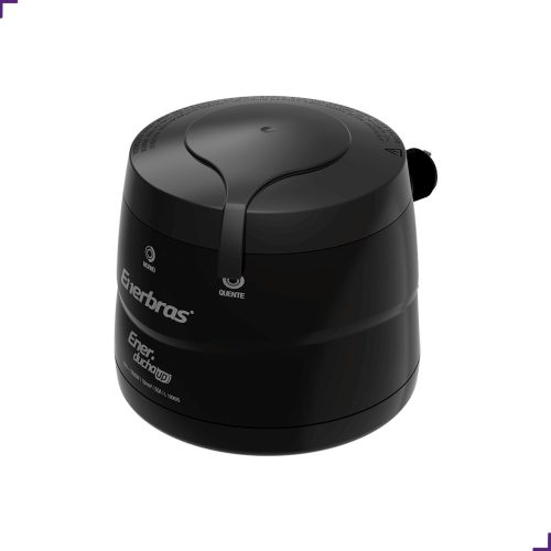 Chuveiro Elétrico Ducha Enerbras Up Preta 5500W 127V 3T - Imagem 8