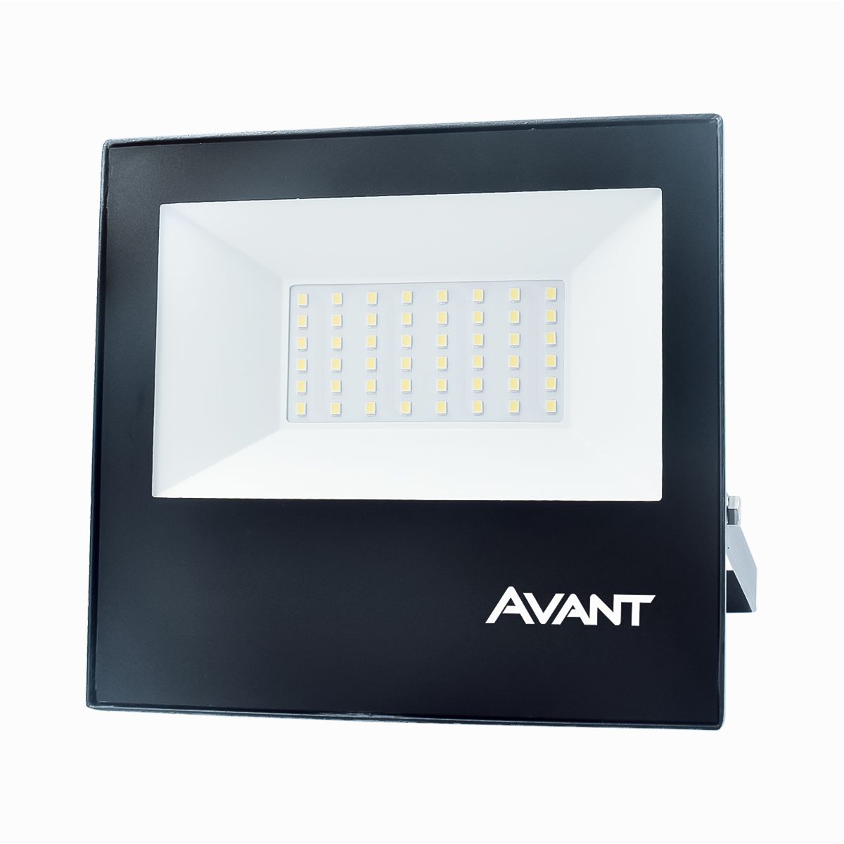 Refletor de LED Slim 50W 6500K Branco 3750Lm Frio Bivolt IP65 à Prova d'Água Avant Cor Preto - Imagem 2