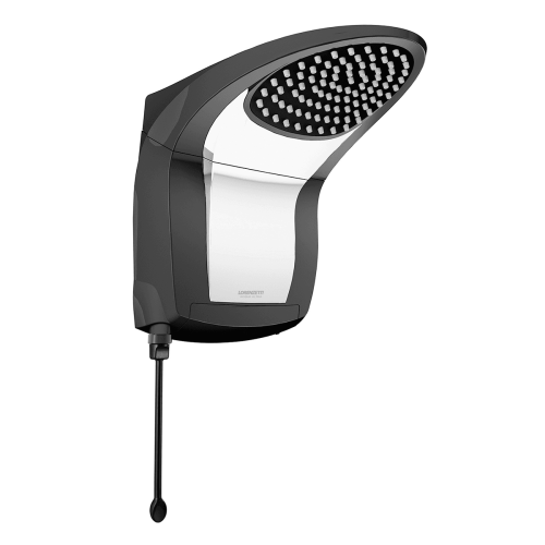 Ducha Acqua Jet Black/Cromado 5500W 127V Lorenzetti