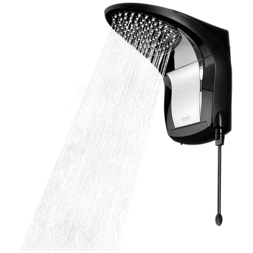 Ducha Acqua Jet Black/Cromado 5500W 127V Lorenzetti - Imagem 2