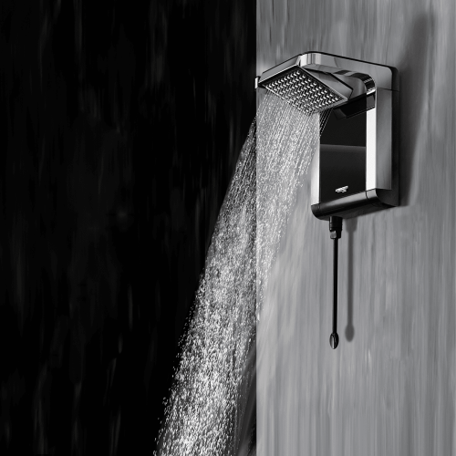 Ducha Acqua Star Black/Cromado 7800W 220V Lorenzetti - Imagem 3