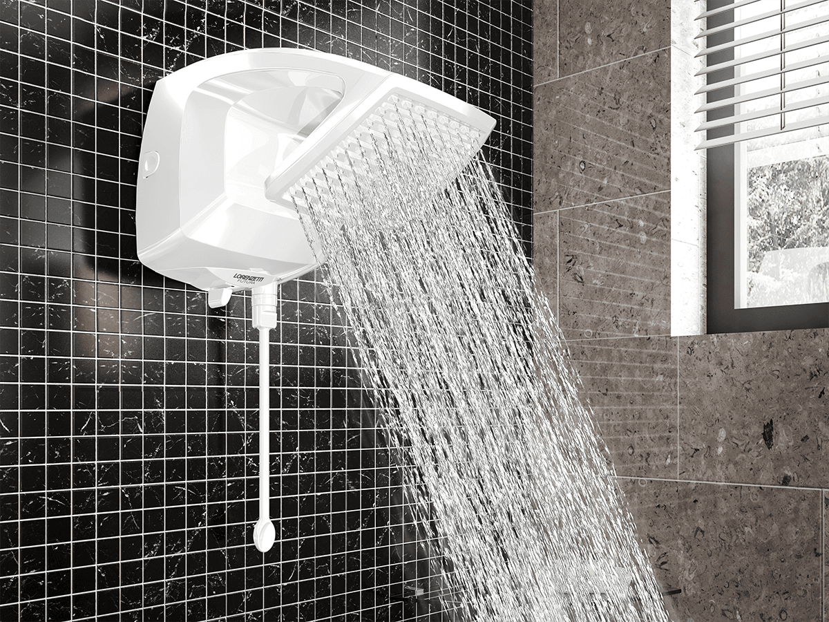 Chuveiro Ducha Futura Eletrônica 127V 5500W Lorenzetti - Imagem 2