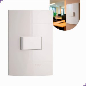 Conjunto Interruptor Paralelo 10A 250V 4x2 Branco Schneider PRM044021 Decor