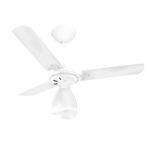 Ventilador de Teto New Delta Light 127V Branco 3 Pás Venti-Delta