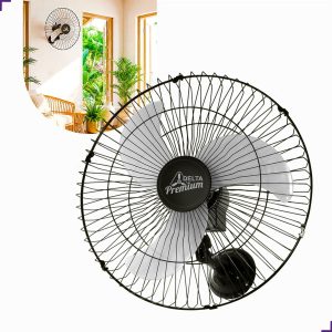 Ventilador Parede 60Cm Bivolt Premium Preto 73.6425