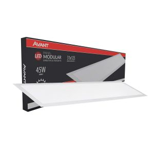 Luminária Plafon Painel Led Modular 312 X 1250 45W 6500K