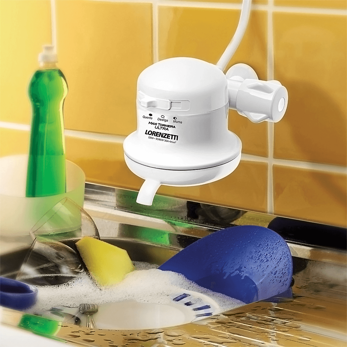 Torneira Maxi Ultra 5500Wx220V Lorenzetti - Imagem 2