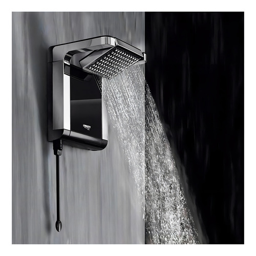 Chuveiro Ducha Acqua Star Preto Cromado 127V 5500W Lorenzetti - Imagem 5