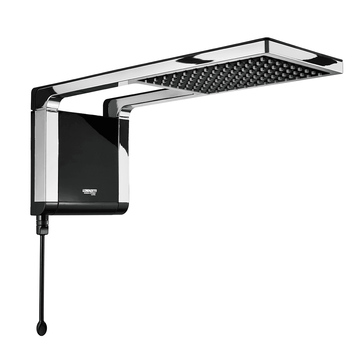 Chuveiro Acqua Storm Black/Cromado 7800W 220V Lorenzetti
